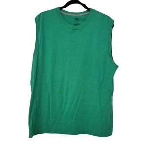 Fruit of the Loom Platinum Tank Green sz L